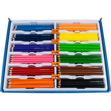 Triangular Colored Pencils School Pack