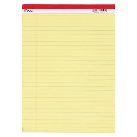 Legal Pad 8.5 x 11.75 50 Count Canary