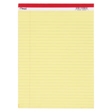 Legal Pad 8.5 x 11.75 50 Count Canary