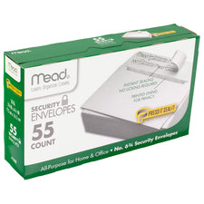 Press It Seal It No. 6.75, 55 Count Security Envelopes