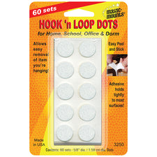 Hook 'n Loop Dots, 5/8"