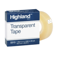 Tape Highland Transparent 3/4 x 1296