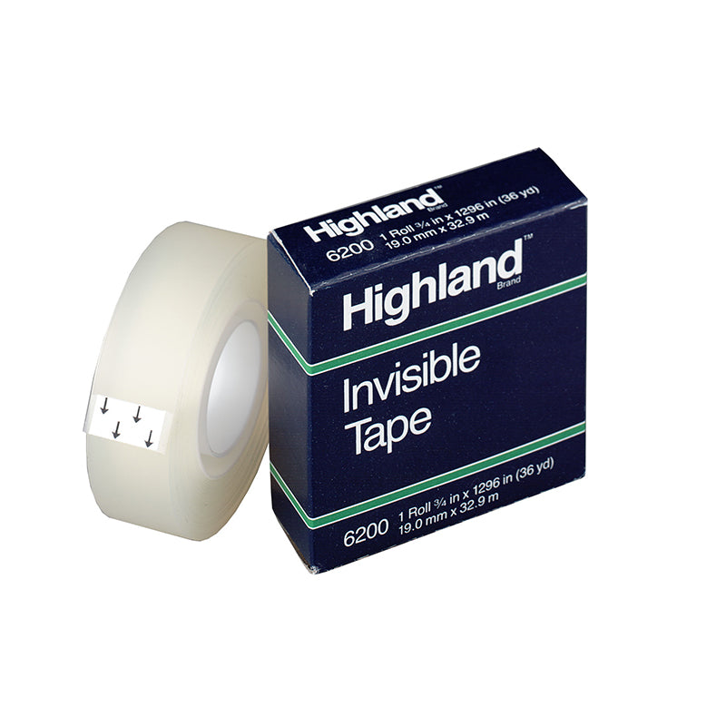 Tape Highland Invisible 3/4 x 1296