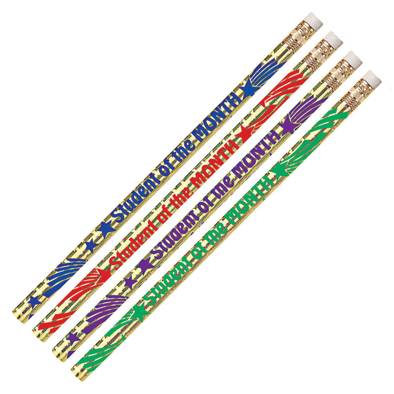 Student of The Month Pencil, 12 Pack