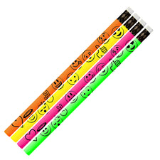 Everyday Emoji Pencils, 12 Pack 