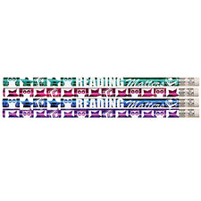 Reading Matters Pencils, 12 Pack 