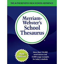 Merriam-Webster's School Thesaurus 
