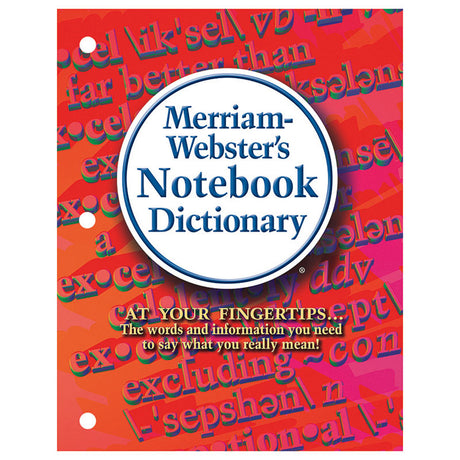Merriam-Webster's Notebook Dictionary 