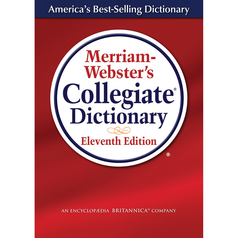 Merriam Websters Collegiate Dictionary 11th Edition, Laminated