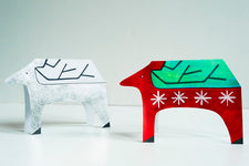 Homemade Reindeer Christmas Card