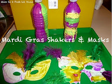 Mardi Gras Masks & Shakers!