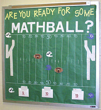 "Are You Ready for Some MATHball?" - Interactive Math Bulletin Board Idea