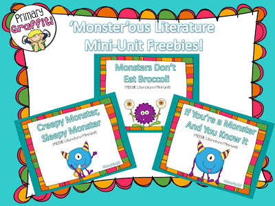 Monster Themed Mini Literacy Unit