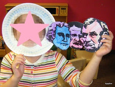 Mount Rushmore Mask Craft for President's Day