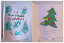 Printable Booklet - My Five Senses of Christmas!