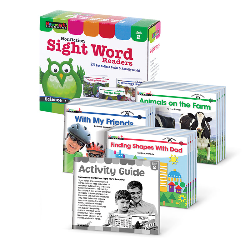 Nonfiction Sight Word Readers Early Readers Boxed Set, Set 2