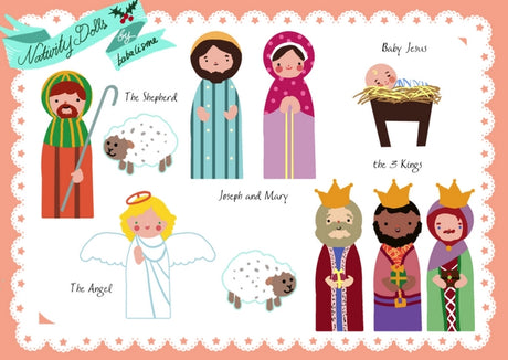 Nativity Paper Dolls