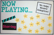 Now Playing...Movie & Hollywood Themed Bulletin Board Idea