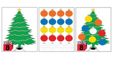 Printable Christmas Ornament Counting Activity!