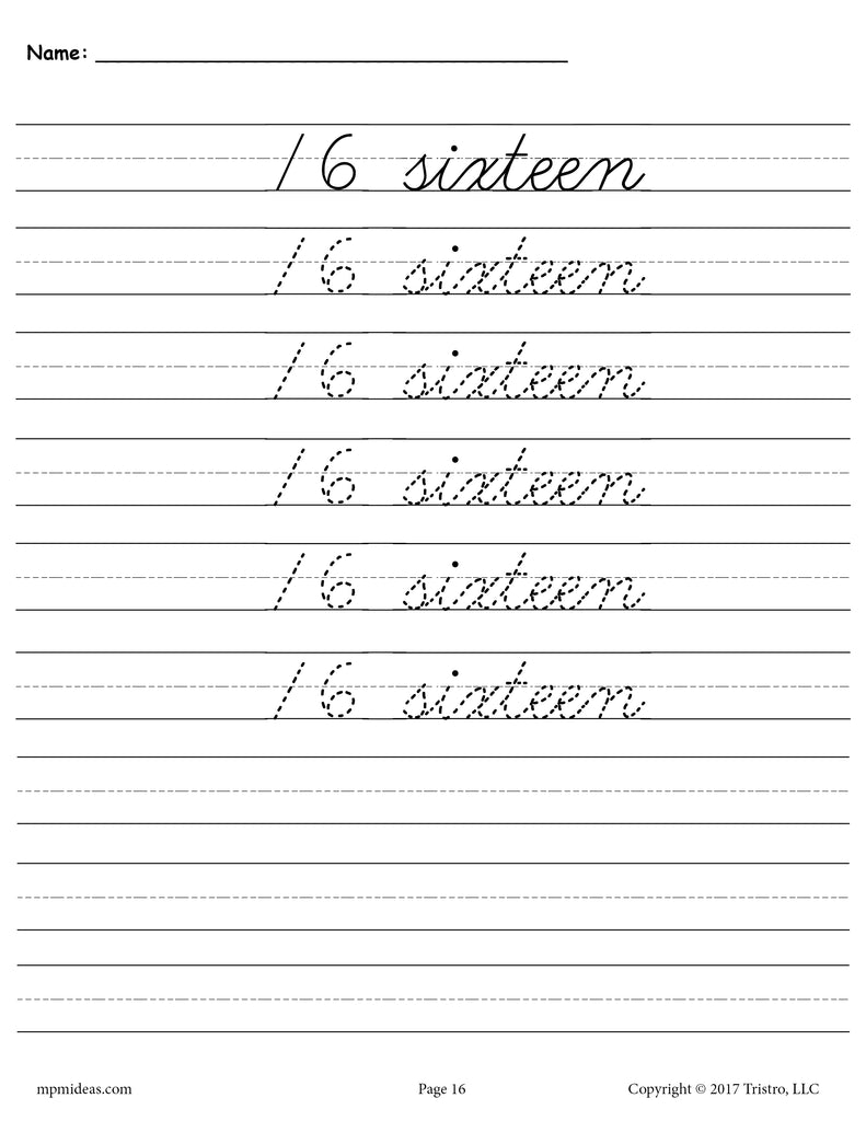 Twenty Two Xursive Printable Number Two Cursive Handwriting And Tracing Worksheet – SupplyMe