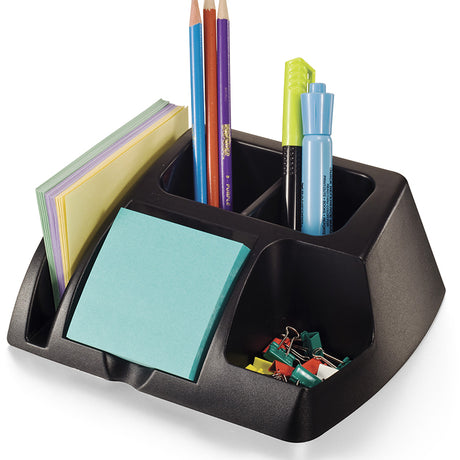 Achieva Desk Organizer, Recycled, Black