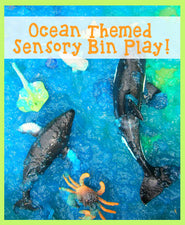 Ocean Themed Sensory Play Activity