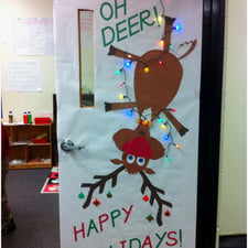 Oh Deer! - Christmas Bulletin Board