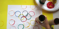 Summer Olympics - Colors, Fine Motor Skills, & Olympic Rings!