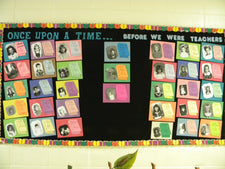 Once Upon A Time... Before We Were Teachers Bulletin Board