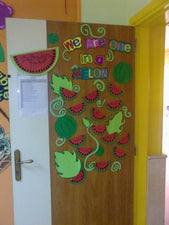 You Are One in a 'Melon'! - Teacher Appreciation Door Display