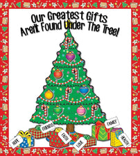 Our Greatest Gifts... - Christmas Bulletin Board Idea
