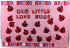 Our Little Love Bugs - Valentine's Day Bulletin Board Idea
