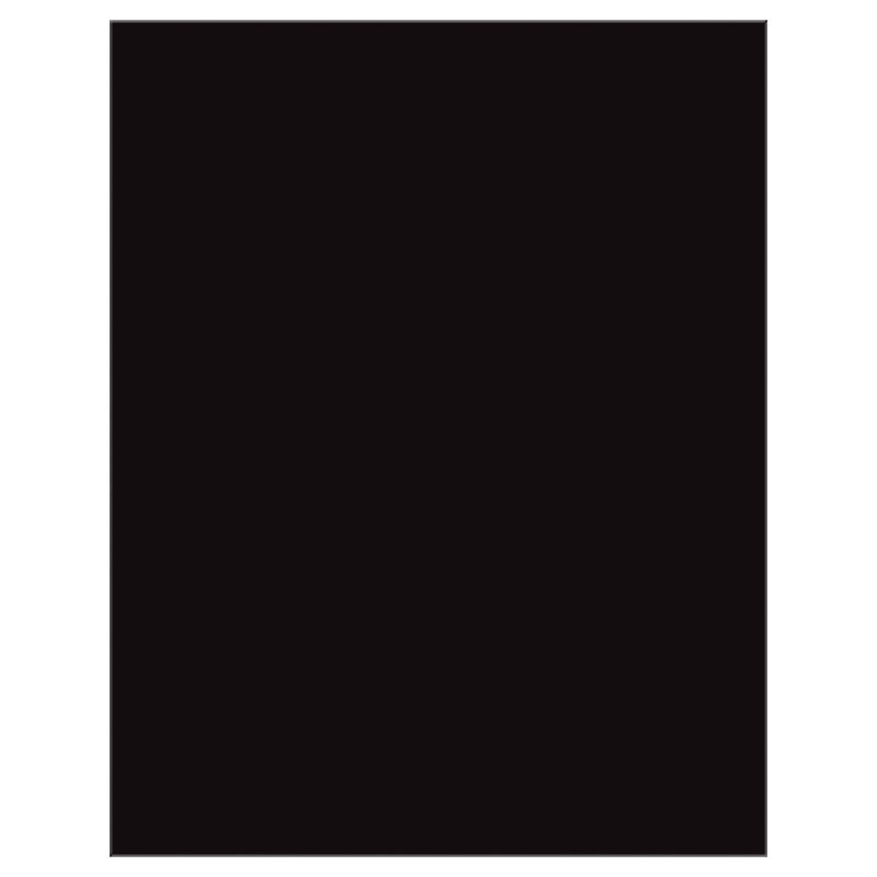 Pacon® The Heavy Poster Board, 22" x 28" Black (25 Sheets)