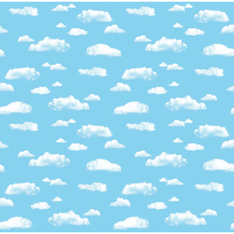 Fadeless® Clouds Paper, Four 48" x 12' Rolls