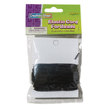 Creativity Street® Cord, Black Elastic