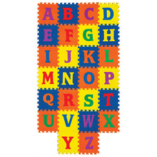 WonderFoam® Carpet Tiles, Alphabet