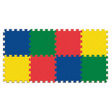 WonderFoam® Carpet Tiles, Solid Colors (4 Count)