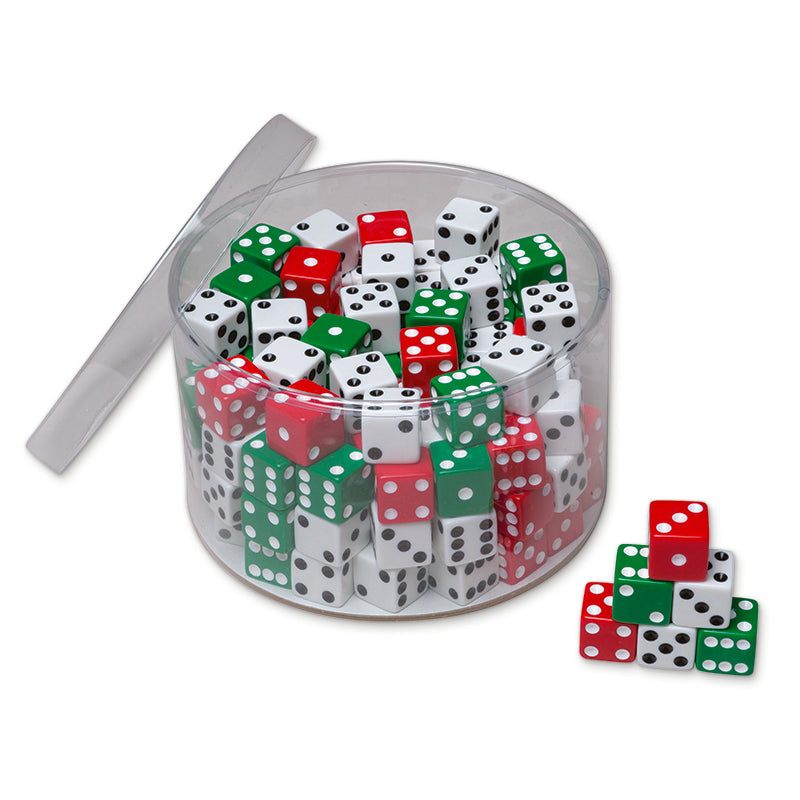 Creativity Street® Drum of Dice, 144 Count