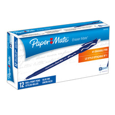 Paper Mate Erasermate Pen Blue