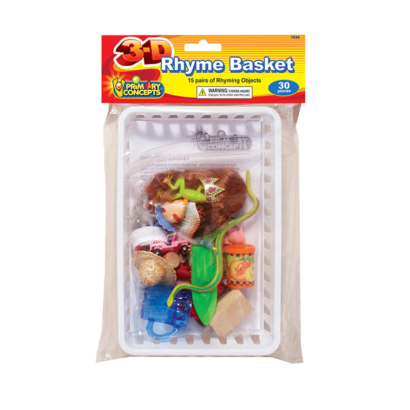 3-D Rhyme Basket (English)