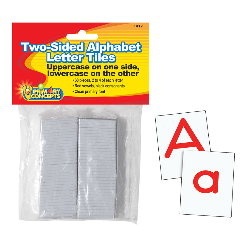 Alphabet Letter Tiles, 2-Sided