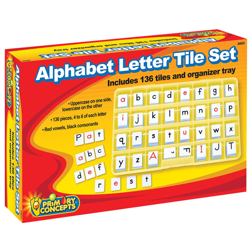 Alphabet Letter Tile Set