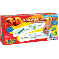 3-D Sight Word Sentences, Grade 2