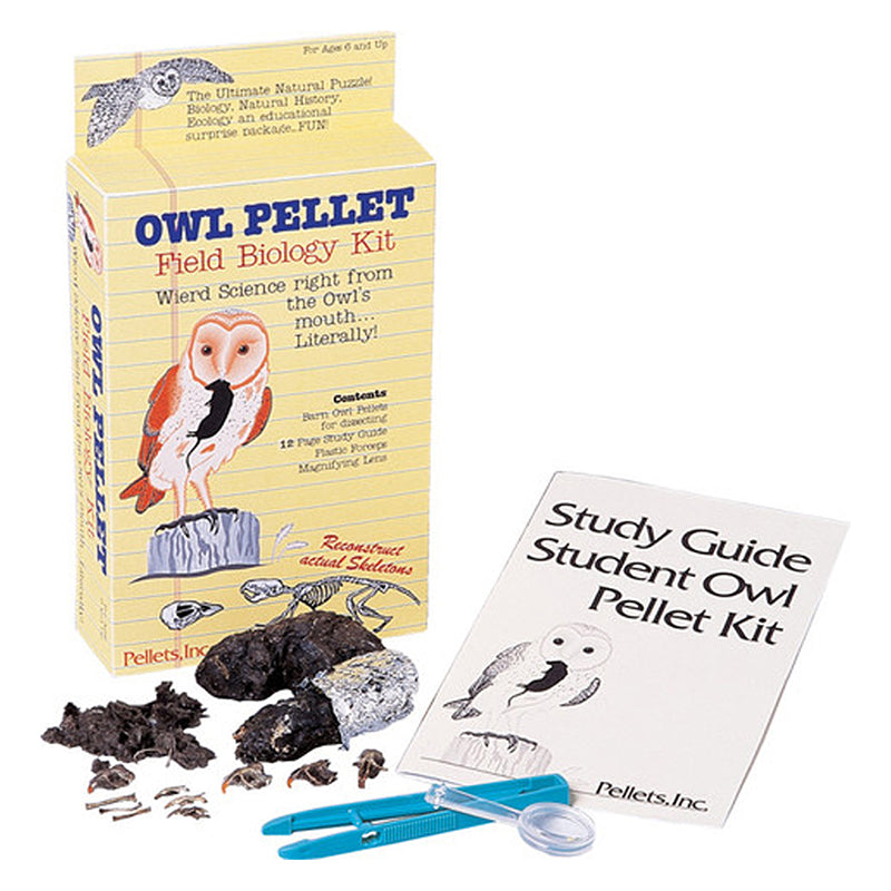 Student Owl Field Biology Kit 2 Pellets