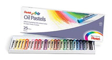 Pentel Oil Pastels 25 Count