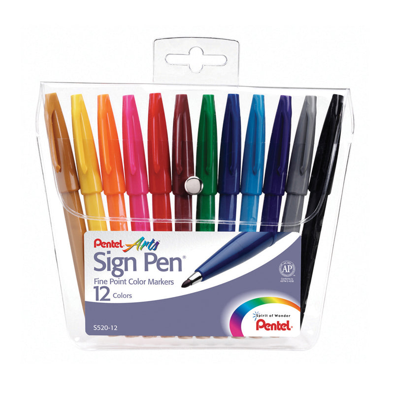 Pentel Sign Pen®, 12 Pack