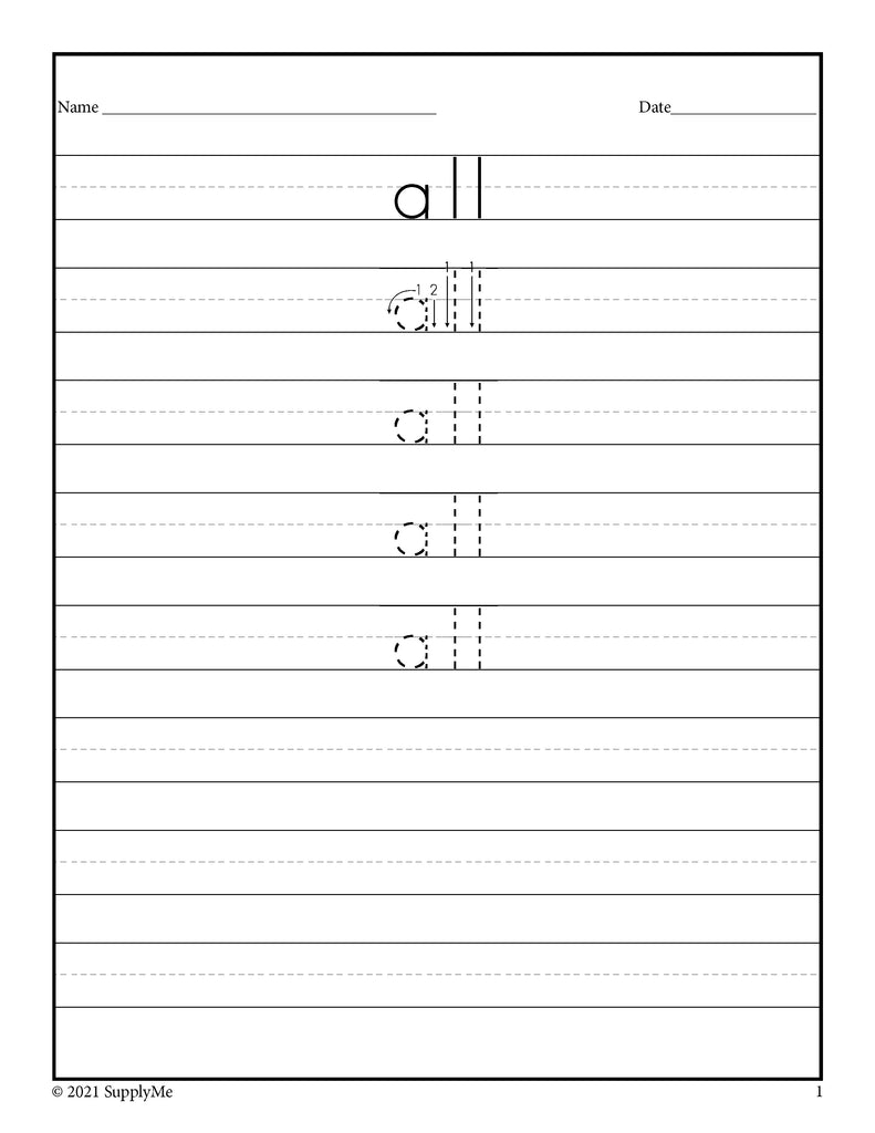 Kindergarten Sight Words Bundle - Dolch Primer Sight Word Worksheets, Printables, Flash Cards, And More! - 24 Activities