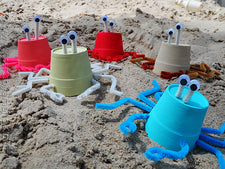 Beach Inspired Art - Paper Cup & Plate Creatures