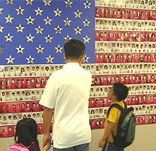 Star Spangled Patriotic Classroom Bulletin Board Idea