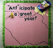 We "Ant"icipate A Great Year! - Summer & Back-to-School Display
